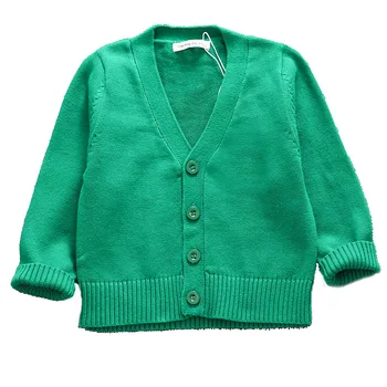 2020 Örme Kazak Hırka Erkek Sonbahar çocuk Okul Giyim Bebek Çocuk Ceketler Casual Palto 1-7years