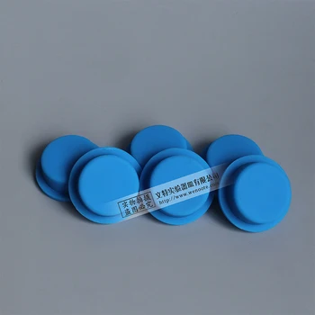Gl45 mavi kapak reaktif şişe tıpası sızdırmazlık tıpa silika jel tıpa anaerobik tüp sızdırmazlık tıpa anaerobik şişe tıpası