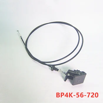 Araba vücut parçaları hood BP4K-56-720 kaput tel açma kablosu Mazda 3 2003-2010 BK için kolu ile