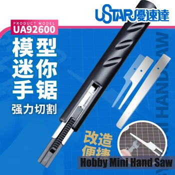 Ustar Modeli Hobi Mini El Testere 3 Bıçaklı Modeli Yapı Araçları Hobi Kesme Aletleri Aksesuar