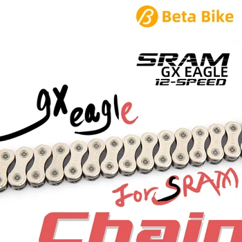 SRAM GX KARTAL Zincir 12 Hız MTB Bisiklet 126 L Linkler ile Güç Kilidi Konektörü 12 s Kaset Freewheel