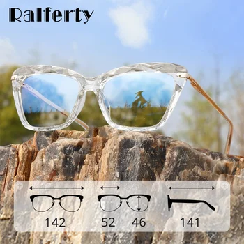 Ralferty 2021 okuma gözlüğü Kadın Anti Mavi Işık Kedi Gözü Gözlük Çerçevesi Kırmızı Presbiyopik Hipermetrop Gözlük Sınıf 1.0 1.75 2.5