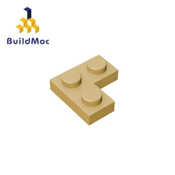 BuildMOC Toplama Parçacıklar 2420 Plaka 2x2 Köşe Yapı Taşları Parçaları DIY elektrikli Eğitici Klasik Marka hediye Oyuncaklar
