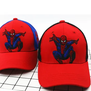 Disney beyzbol şapkası Örümcek Adam Yüksek Kaliteli Çocuk Şapka Yaz Karikatür Moda Güneş Kapaklar Çocuklar Hop Hop Marvel Şapka 2-8y Doğum Günü Hediyeleri