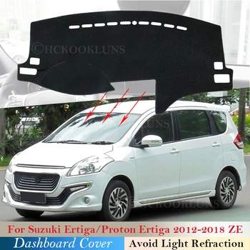 Dashboard Kapak Koruyucu Ped Suzuki Ertiga için Proton Ertiga 2012~2018 Araba Aksesuarları Dash Kurulu Güneşlik Anto-UV Halı 2017