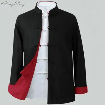 Oryantal erkek giyim kung fu üniforma çin geleneksel erkek giyim erkek çin ceketler online çin mağaza V778