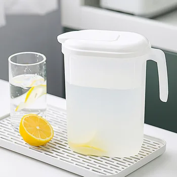 Plastik Sürahi soba üstü güvenli ısıya dayanıklı büyük sürahi su ısıtıcısı sıcak ve buzlu çay su suyu içecek кувшин для воды YE-Hot