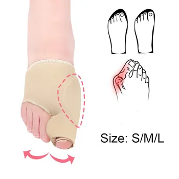 L/M / S Ayak Ayırıcı Halluks Valgus Bunyon Düzeltici Ortez Ayak Kemik Başparmak Ayarlayıcı Düzeltme Pedikür Çorap Düzleştirici