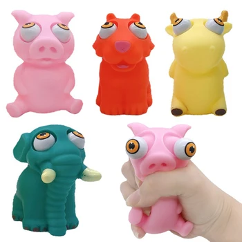 Squishy Göz Haşhaş Stres giderici oyuncak Komik Sıkmak Hayvan Antistres Bebek Pop Out stres oyuncakları Stres Rahatlatmak Parti Favor Hediyeler