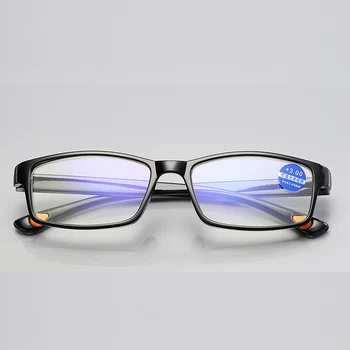 Retro Anti mavi ışık okuma gözlüğü erkek ve kadın damla dayanıklı gözlük diyoptri +1.0 +1.5 +2.0 +2.5 +3.0 +3.5 +4.0