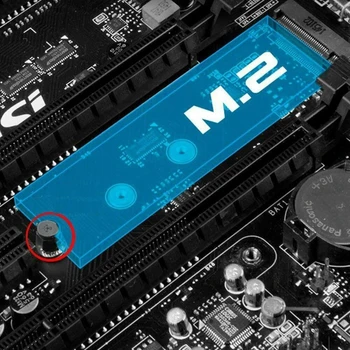 M2EC El Aleti Montaj Kitleri Stand Off altıgen başlı vida Somun ASUS PC Laptop için M. 2 SSD Anakart Aksesuarları Değiştirme