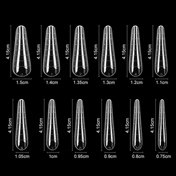 120 Adet / takım Kore Versiyonu Popüler Hızlı Yapı Kalıp Tırnak Çift Formları Parmak Uzatma Nail Art Builder Jel Aracı Yeni