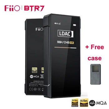 FiiO BTR7 ile MQA USB DAC DSD256 QCC5124 Kulaklık Bluetooth 5.1 Amplifikatör Çift THX AAA-28 3.5 mm / 4.4 mm çıkış ücretsiz kılıf