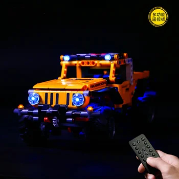 Sadece 42122 Jeep Wrangler için led ışıkları kitleri (Modeli Dahil DEĞİLDİR)
