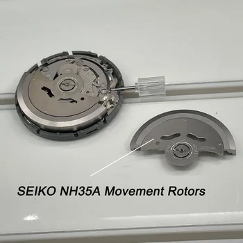 Salınan Ağırlık Rotor NH35A Hareketi Rotor için Yedek NH35 NH36 NH38 Mekanizması Parçaları Etiket Modifiye İzle Parçaları