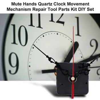 Profesyonel Klasik Asılı DIY quartz saat Sessiz duvar saati Hareketi Kuvars Tamir Hareketi Saat Mekanizması Parçaları