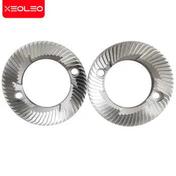 XEOLEO değirmen taşı için 500N Düz çapak 60mm taşlama kahve parçası paslanmaz çelik