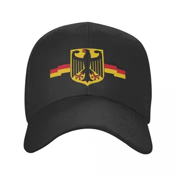 Alman Kartal Kalkan beyzbol şapkası Unisex Açık güneş şapkaları Almanya Bayrağı Şerit Şapkalar Ayarlanabilir Snapback Kapaklar Güneş kışlık şapkalar