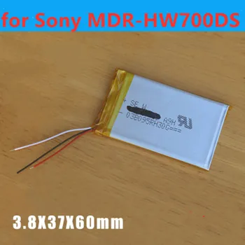 Yeni Orijinal Sony MDR-HW700DS Kulaklık Li Polimer Şarj Edilebilir Akümülatör Yedek 3 Satır