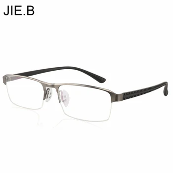 JİE.B Titanyum alaşımlı gözlük çerçevesi titanyum gözlük çerçevesi erkek gözlük miyopi çerçeve gözlük çerçeveleri erkekler Óculos De Grau