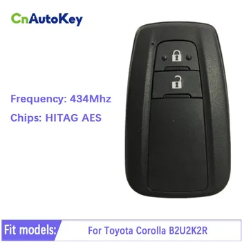 CN007130 Toyota Corolla İçin B2U2K2R Orijinal Pcb Akıllı Uzaktan Otomatik Katlanır Araba Fob Akıllı Anahtar Kontrolü İle 434Mhz 4A Çip