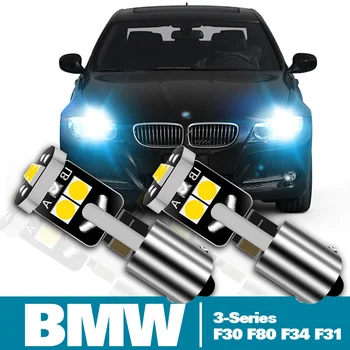 2 adet LED park lambası BMW 3 Serisi İçin F30 F80 F34 F31 Aksesuarları 2011 2012 2013 2014 2015 2016 Gümrükleme Lambası