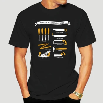 Erkekler t gömlek Ahşap işleme Marangoz Testere Çekiç Hediye tişörtleri Kadın-tshirt 0383X