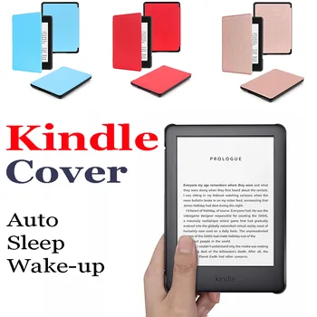 Kindle Flip Case Voyage Paperwhite 5 2021 KPW4 123 Anti-toz PU Deri Darbeye Dayanıklı Kapak tablet kılıfı Otomatik Uyku uyandırma