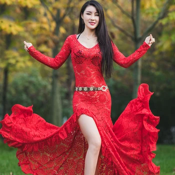 YENİ Kadın oryantal dans kostümü Oryantal Dans Giyim Kadınlar için Oryantal Dans Elbise Sahne Performansı Elbise M, L