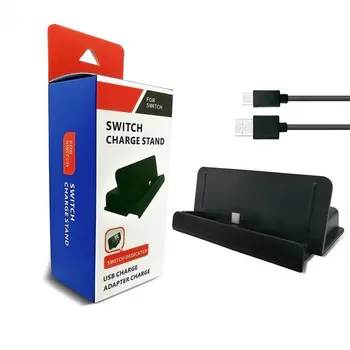 Nintendo Anahtarı / Anahtarı Lite şarj standı Şarj Yerleştirme İstasyonu USB Tip C Bağlantı Noktası şarj standı Hızlı Şarj Tabanı NS