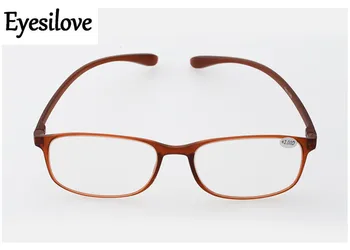 Eyesilove perakende 1 adet TR90 okuma gözlüğü erkekler kadınlar için presbiyopi gözlük lensler güç + 1.0 ila + 4.00 karışık sipariş kabul