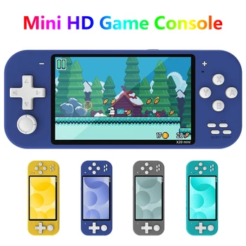 X20 Mini video oyunu Konsolu Dahili 1000 Oyunları HD Taşınabilir Retro video oyunu Konsolu Oynatıcı 8GB MAME/GBC/MD/FC / SFC Çocuklar Hediye