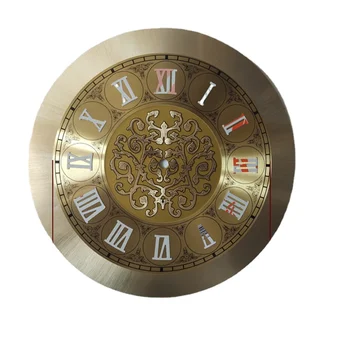 Vintage saat Aksesuarları Tamir Mekanik Zemin Saati Parçaları DIY Mekanik duvar saati Arama Clockwork İzle Yenileme Parçaları
