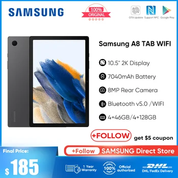 Samsung Galaxy Tab A8 Tablet 4 GB 64 GB Unısoc T618 Octa Çekirdek 10.5