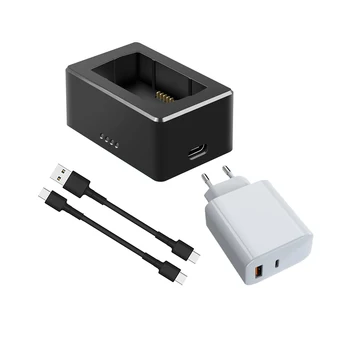 Pil şarj cihazı taban tahtası USB tip-c Kablo QC3. 0 PD Hızlı şarj 65W şarj fişi djı mini 3 pro drone aksesuarları