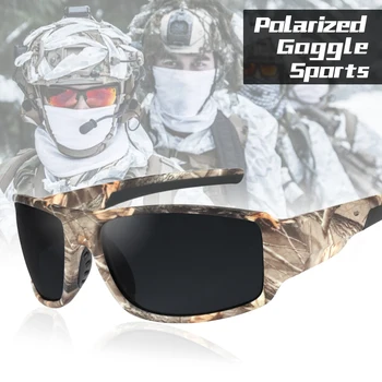 POLARSNOW 2020 Marka Polarize Güneş Gözlüğü Kamuflaj Çerçeve Spor güneş gözlüğü Balıkçılık Gözlük Oculos De Sol Masculino