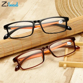 Zilead Moda Kadın Erkek Okuma Gözlük Tokluk TR90 Ultra Hafif Reçine Malzeme Kadın Erkek Unisex Presbiyopik Gözlük