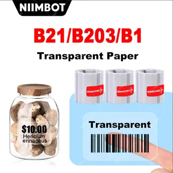 NİİMBOT Etiket Makinesi Bant Yazıcı Etiket Kağıdı için Kendinden Yapışkanlı B21 B203 Ve B1 Etiket Makinesi