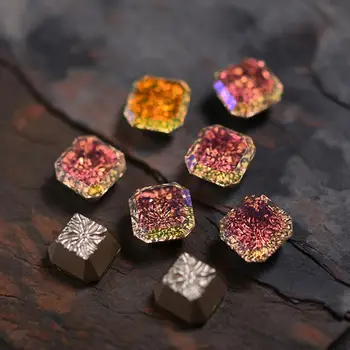 Kristaller Tırnak Elmas Taş Strass AB Cam Rhinestones 3D Çivi Sanat Süslemeleri Malzemeleri Takı