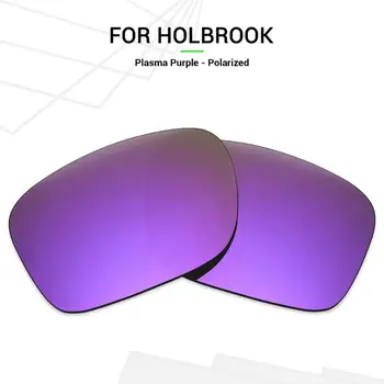 SNARK Anti-Scratch için POLARİZE Yedek Lensler-Oakley Holbrook Güneş Gözlüğü Plazma Mor