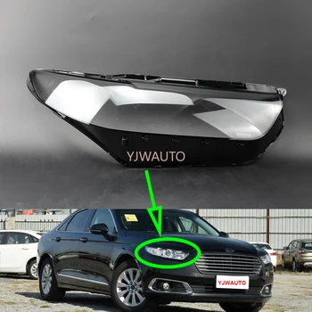 Far camı Ford Taurus için 2015~2018 Far Kapağı Araba Cam Değiştirme oto farı Kabuk Projektör Lens