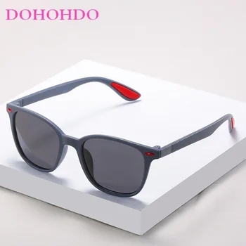 2022 Moda Yuvarlak Erkekler Polarize Güneş Kadınlar Vintage Plastik güneş gözlüğü Erkek Parlama Önleyici Sürüş Shades Gözlük UV400
