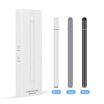 Evrensel Dokunmatik Kalem Stylus Android IOS İçin Xiaomi Samsung Tablet Kalem Dokunmatik Ekran Çizim Kalem iPad iPhone İçin