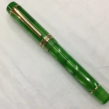 Yeşil Kaigelu 316A Selüloit Akrilik dolma kalem Güzel Desenler Iridyum EF F M Nib Klasik ış Yazma Kalem Hediyeler