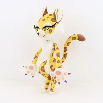 38cm Clawroline peluş oyuncak Patron Leopar Bebek Unutulmuş Arazi Oyunu çizgi film karakteri Yumuşak Doldurulmuş hayvan Oyuncak Çocuk Kız Hediye