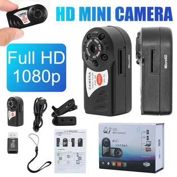 Q7 1080 P Wifi Mini Kamera DV DVR Kaydedici Küçük Kamera Kızılötesi Gece Görüş Kablosuz IP kamera Video Kamera Güvenlik Koruma