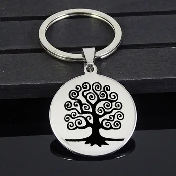 Hayat ağacı Anahtarlık takı sevimli aile ağacı Anahtarlık kadınlar kız için