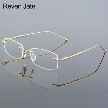 Reven Jate 632 Çerçevesiz Erkek Gözlük Çerçevesi Optik Reçete Gözlük Erkek Gözlük Moda Çerçevesiz Gözlük
