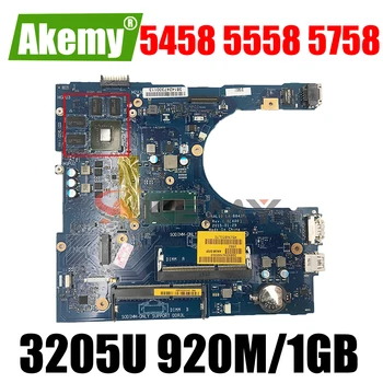 Akemy AAL10 LA-B843P REV:1.0(A00) 3205U 920M/1GB Dell INSPİRON 5458 5558 5758 İÇİN Laptop Anakart CN-0F0T2K F0T2K Anakart
