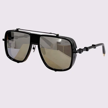 Klasik Punk Güneş Gözlüğü Erkekler Marka Tasarımcısı Güneş Gözlüğü Erkekler Vintage güneş gözlüğü Erkekler için Punk Oculos De Sol Gafas UV400